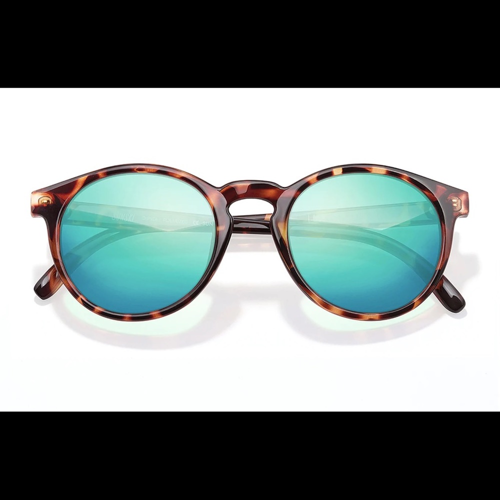 Sunski Tortoise Emerald Polarized Sunglasses